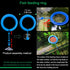 11.8 Inch Shrimp Feeding Tube with Dish, Suction Cup, Cleaning Brush, Aquarium Feeder