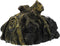 DELURA House Hideout Cave Decorative Amphibians Basking Shrimp Short Lizard Lizards Caves Shelf