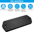MAXREAL 60lbs (2-Pack) Gun Magnet Rated.HQ Rubber Coated Magnetic Pistol Mount & Holster for Vehicle, Truck, Home, Car