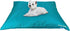 Do It Yourself DIY Pet Bed Pillow Duvet Cover for Medium 37"X29" Dog or Cat, Vibrant Peacock Blue - Cover only