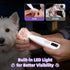 Generic Trimmer Dog Paw with LED Light, Ultra-Quiet Pet Hair Clippers for Small Areas, Cordless Dog Grooming Kit