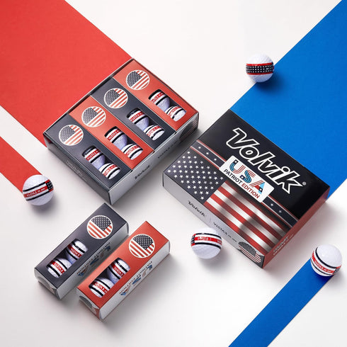 Volvik Patriot Edition Golf Balls for Enhanced Performance