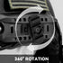 Qavctw Tactical ARC Rail Adapter Mount, 360 Degrees Rotation for 19mm Tactical Fast Helmet
