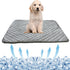 BAMY Cat Cooling Mat, Summer Dog Silk Pad, Self Cooling Cushion Washable Kitten Ice Blanket with Duck Strawberry