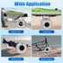 EcoTypee 10in Wheel,2 Pack Beach Balloon Beach Cart Tires Replacement Big Sand Wheels,for Kayak, Canoe Cart and Buggy