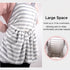 Ferret Sling Carrier Bag, Soft Breathable Fleece Small Pet Carrier, Hands-Free Shoulder Front Chest Apron for Small Pets