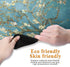 Leopard Skin Blue Animal Yoga Mat - Eco Friendly Non Slip Fitness Exercise Mat 70.8x26inc