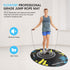 Cheete Jump Rope Mat Large Rubber Exercise Mat Indoor Outdoor Shock Absorbing Mat Non-Slip Oval Design for Floor & Rope