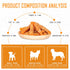Dog Treats Chicken Jerky Wrapped Sweet Potato, Grain Free with Natural Ingredients w/Taurine, 12.5 oz