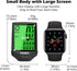PRUNUS Wireless Waterproof Bike Speedometer and Odometer, Big LCD Screen, Touch Sensor for Outdoor Cycling
