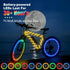 3 Woanger Pcs LED Bike Lights for Night Riding Bicycle Frame and Wheel Lights Battery Powered Bike Accessories Gifts