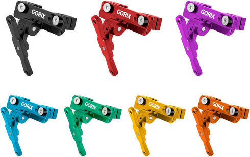 GORIX Bicycle Bottle Cage Adapter Mount, Adjustable MTB Road Bike Handlebar Water Bottle Holder (GX-SDLBC)