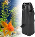 TOPINCN External Wall Mounted Aquarium Oil Skimmer Filter, Hanging Filter for Removing Oil Film from Water