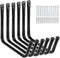 Kayak Storage Utility Rack, Heavy Duty Garage Hangers, Wall Mount Hooks for Canoe, Paddle Board, Surfboard
