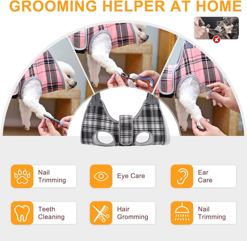 Hammock, Trimming, Hammock, BEAUTYZOO Dog Grooming Small Dog Sling for Nail Dog Hanging Harness for Claw Care