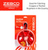Zebco Crappie/Panfish Fishing Tackle Dial Pack, 15 Total Pieces, Hooks, Sinkers, Bobbers, Red