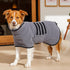 Microfibre Dog Bathrobe Towel Wrap Super Absorbent Dog Drying Coat Bath Robe