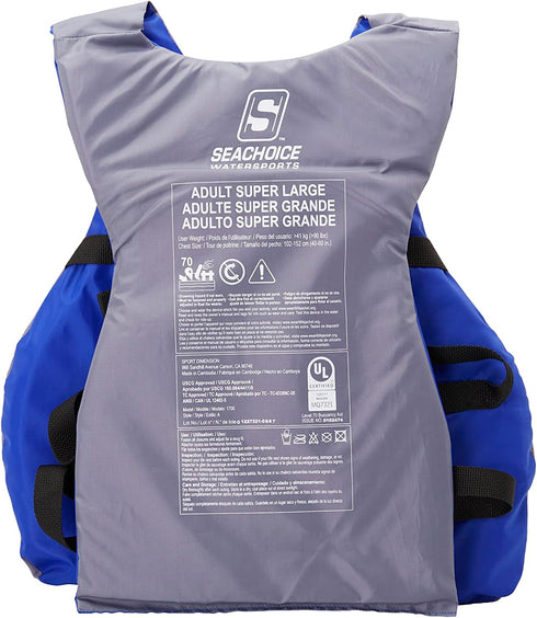 Seachoice General Purpose Life Vest for Safety