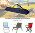 Lyreh 2pcs 36.22x9.84 Inch Hammock Camp Chair Replacement Bags, Polyester Durable Travel Outdoor Folding Chair Carry