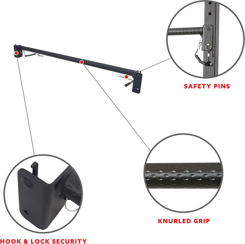 Sunny Health & Fitness Power Rack & Cage Add-On Attachment Accessories for Home Gym