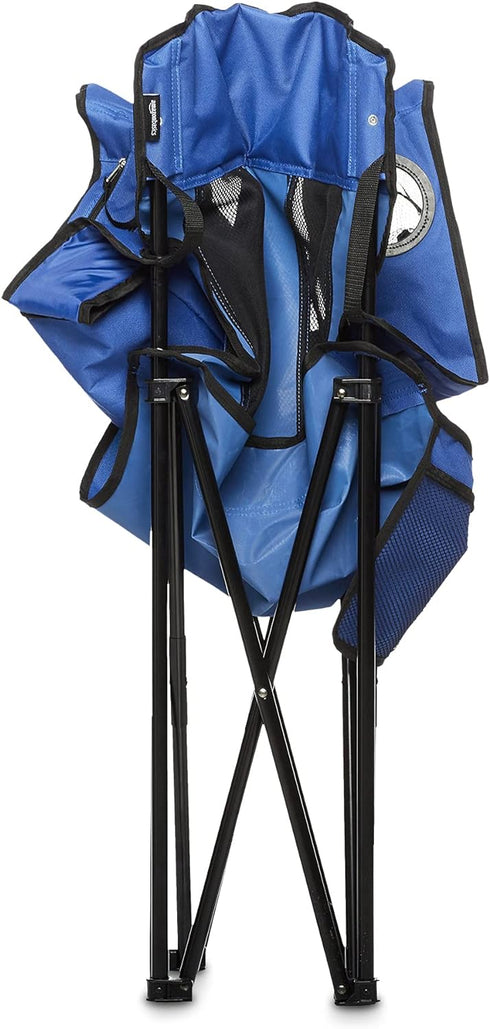 Large Folding Camp Chair by Amazon Basics - Comfortable Outdoor Seating