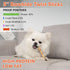 MON2SUN 5 Inch 120 Count Dog Rawhide Twist Sticks Chicken Flavor Thin Sticks Rawhide Chews Treats for Puppy and Small