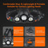 Headlamp Rechargeable 6000 Lumens Super Bright 4 Modes Head Lamp for Outdoor Camping, Hunting, Running, Waterproof