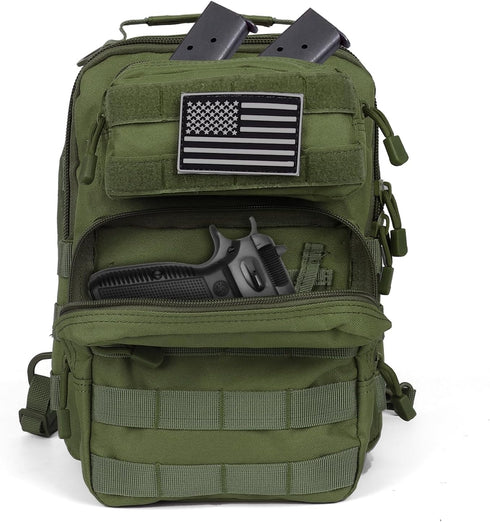 Backpack Pack HAOMUK Tactical Sling Bag Military Rover Shoulder Sling Small EDC Crossbody Chest Bag for Men
