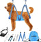 Dog Grooming Hammock & Harness for Dogs & Cats, Multi Hammock Restraint Bag with Adjustable Loop, D-Hooks, Nail Clippers