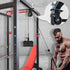 KORIKAHM Upgraded LAT Pulley System, Cable Machine for Home Gym Equipment, Strength Training Power Racks