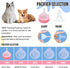 ASEVAT 5 oz 3PackPet 3pcs Feeding Bottle, Anti-Choking Puppy Feeder Design,with Replaceable and Reusable Silicone