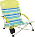 Coleman Utopia Breeze Lightweight Beach Chair with Cup Holder, Comfortable Portable Outdoor