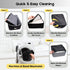 35 lbs, Dog Car Seat for Small/Medium Dogs up to Memory Foam Booster Seat with Washable Cover, Storage Pockets & Safety