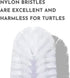 Turtle Brush with Suction Cup, Three High Suction Power Suction Cup Turtle Shell Cleaning Brush, Aquatic Turtle Tank