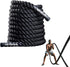 Outroad Battle Rope, 1.5" Diameter 30ft Poly Dacron Workout Training Heavy Rope for Crossfit Home Gym & Fitness