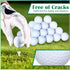 45g Jerify Practice Golf Balls Bulk Solid Rubber Golf Training Balls High Bounce Performance for Hit Away Swing Driving