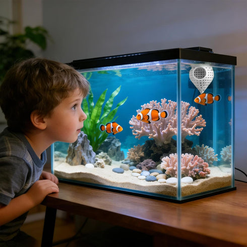 Generic Betta Bed,Floating Cone Shaped Aquarium Decor,Betta Fish Tank Resting Spot Cave - for Breeding Play Feeding