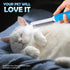 Grooming Comb for Dogs and Cats, Stainless Steel Fine Teeth for Detangling Matted Hair and Removing Loose Fur