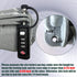 2 Pack, 3 LAFENLIN Gun Case Locks TSA Approved Case Lock for Gun Case, Handgun Case Padlock for Gun Safe, Air Travel