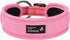 EXCELLENT ELITE SPANKER Classic Dog Collar, PU Material Adjustable for Small Medium Large Dogs (Black Red Blue, Pink-L)