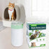 4 3, 100 Pack, Cat Litter Box Liner Compatible with Litter Box Robot & Waste Bags Waste Drawer Liners Heavy Duty White