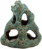 Aquarium Ceramic Cave Decorations for Betta Fish Tank Accessories, Small Fish Tank Hideaway Decor
