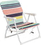 MIIEELO Outdoor Foldable Camp Chair, Portable Leisure Chair with Arm Rest, Sturdy &