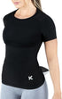 Kewlioo Women's Sauna Suit Top - Heat Trapping Compression Sweat Vest for Enhanced Fitness