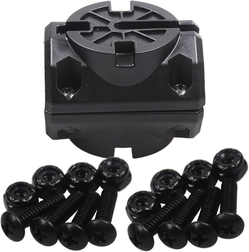 Kayak Fishing Accessories Black Rail Adapter Compatible with Hobie H and MightyMount Duo Rails