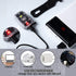 Mudder Rechargeable LED Running Lights for Runners - USB Clip on Strobe Bicycle Tail Lamps with 5 Modes