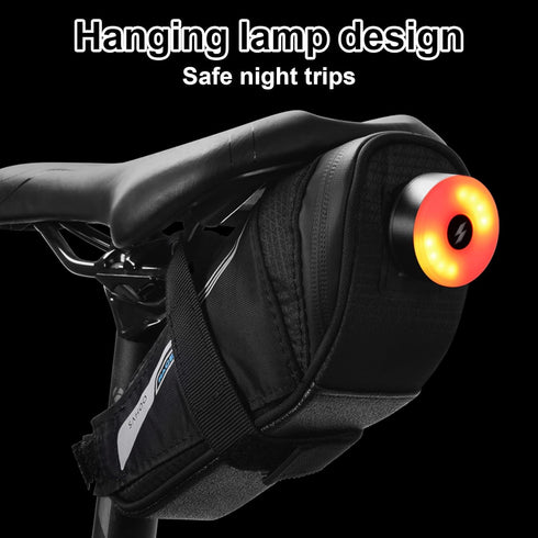 Roswheel Race Series 131432 Ultralight Bike Saddle Bag, Bicycle Under Seat Pouch Cycling Wedge Pack for Road Bike, 0.4
