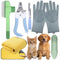 FleExplore Cat Grooming Kit & Puppy Grooming Kit, Including Cat Washing Kit,Nail Clippers