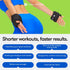 The DB Method Dreamlets, Wrist and Ankle Weights, Adjustable Non Slip Design, 2 lbs Weight Set of 2