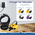 Replacement Cord for Mini Educator E Collar Charger, Dual Lead Charger Compatible with Educator 300, 400 Series, RX, FOB and BP-504 Dog Training Collar Power Supply Adapter Cord